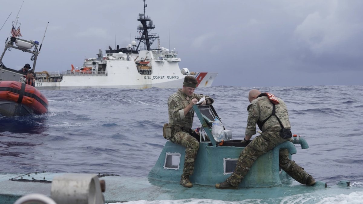 San Diego-based Coast Guard seizes nearly three tons of cocaine from sub - Vimarsana News