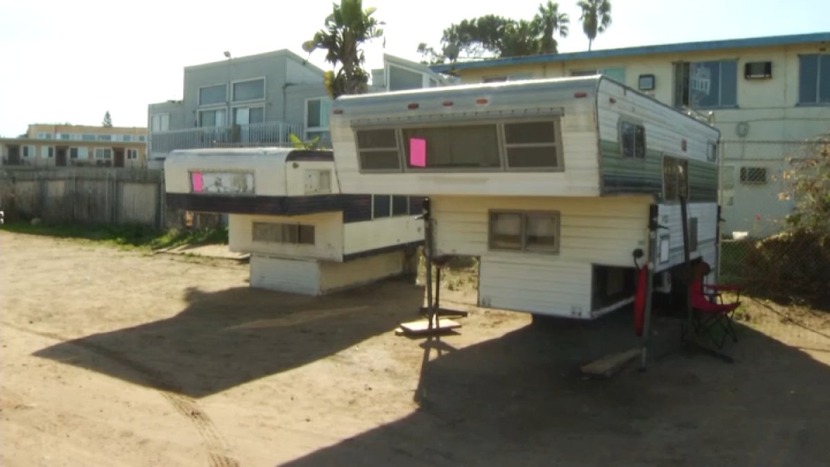 Ocean Beach neighbors upset about abandoned campers left near Robb Field - Vimarsana News