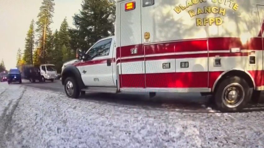 Ambulance on highway