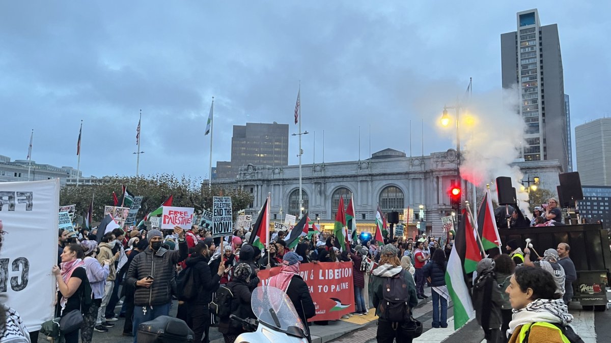 Hundreds urge for Gaza ceasefire at San Francisco demonstration - Vimarsana News