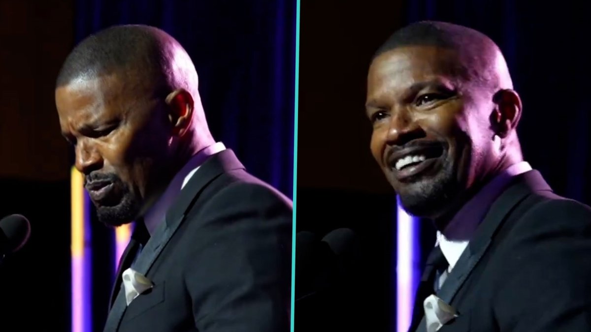 Jamie Foxx emotionally reflects on his health scare in first public ...
