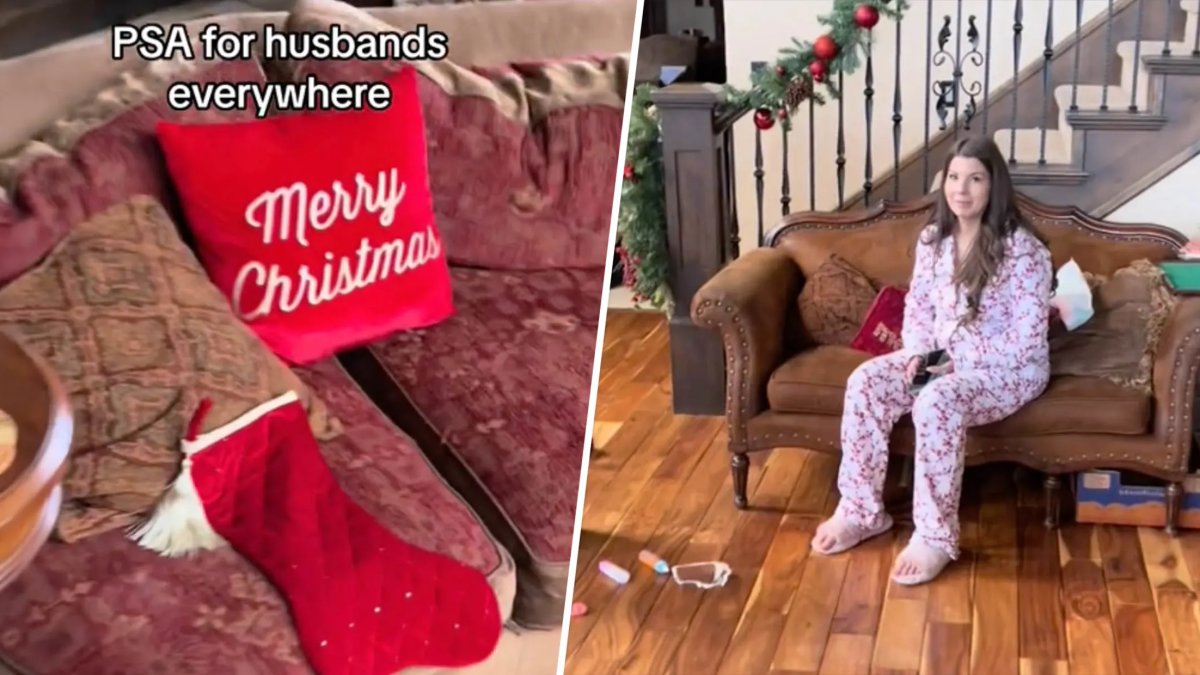 See a dad realize that his wife has had an empty stocking … for 10