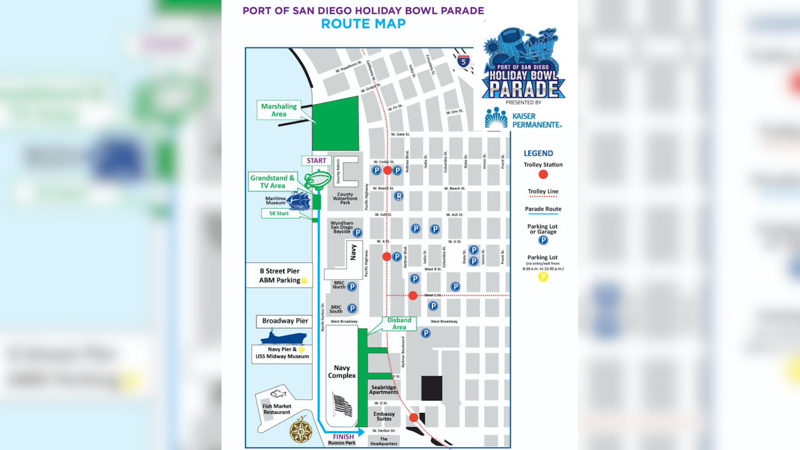 San Diego Holiday Bowl 2025 Road closures, parking, events & more