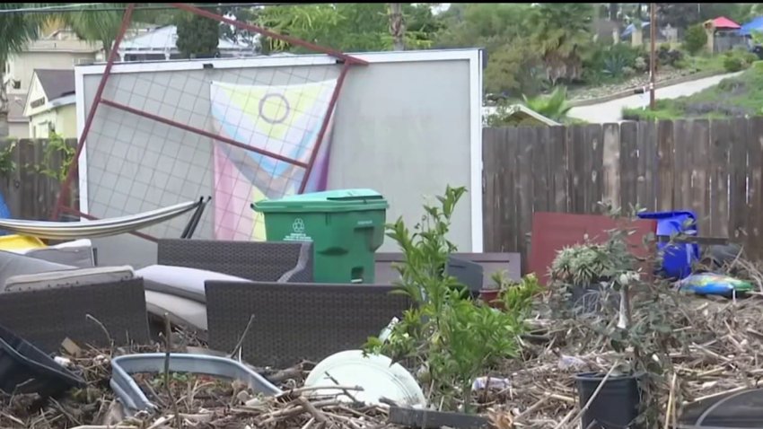 San Diego residents blame a debris-filled Chollas Creek for flooded homes