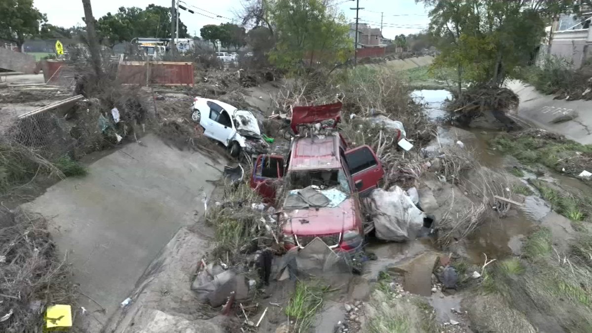 San Diego storm drone tour The Nice Flood of 2024 PressNewsAgency