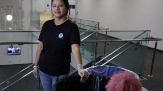 Edith Rangel is one of 250 permanent employees whose pay rose to $30.58 per hour, according to the San Diego Community College District. She had been making $22.13.