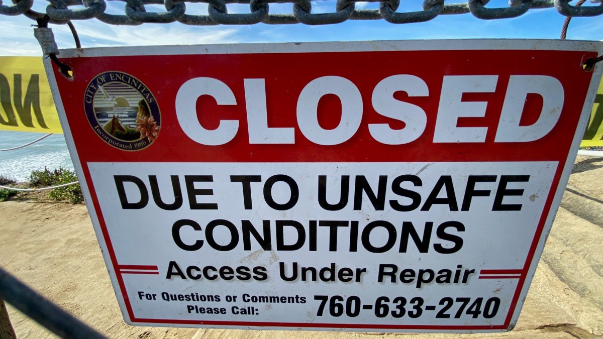 Access to Beacon's Beach in Encinitas remains closed after bluff collapse - Vimarsana News