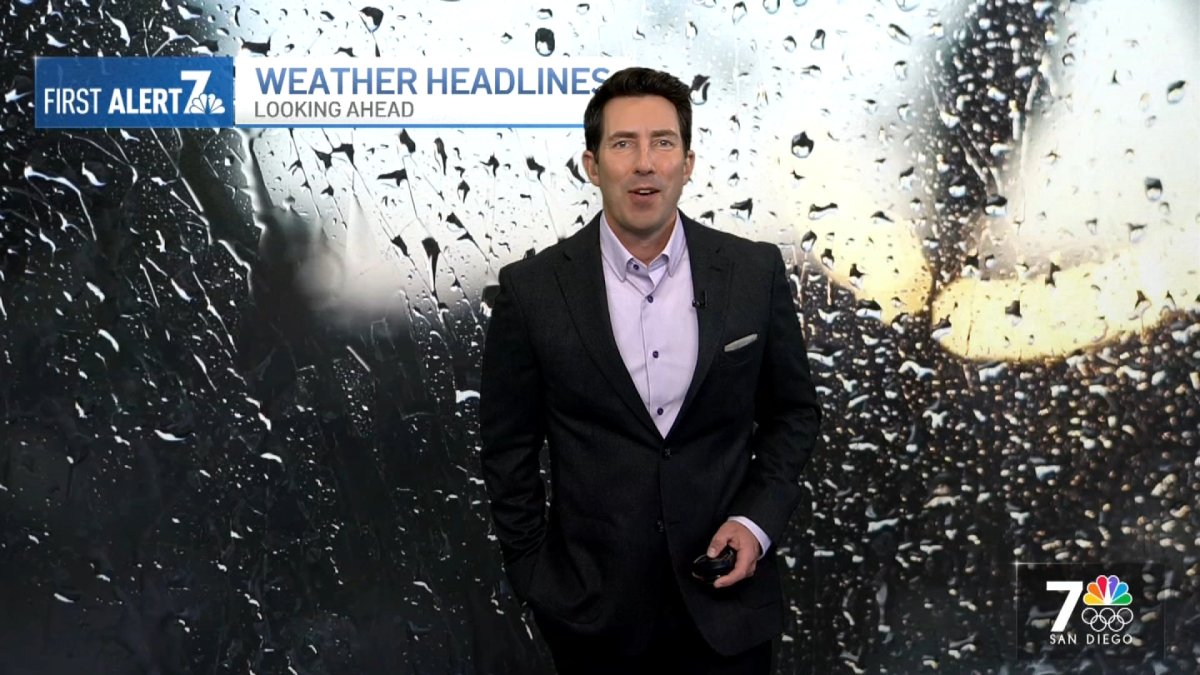 Greg Bledsoes Evening Weather Forecast For Jan 18 2024 Nbc 7 San Diego