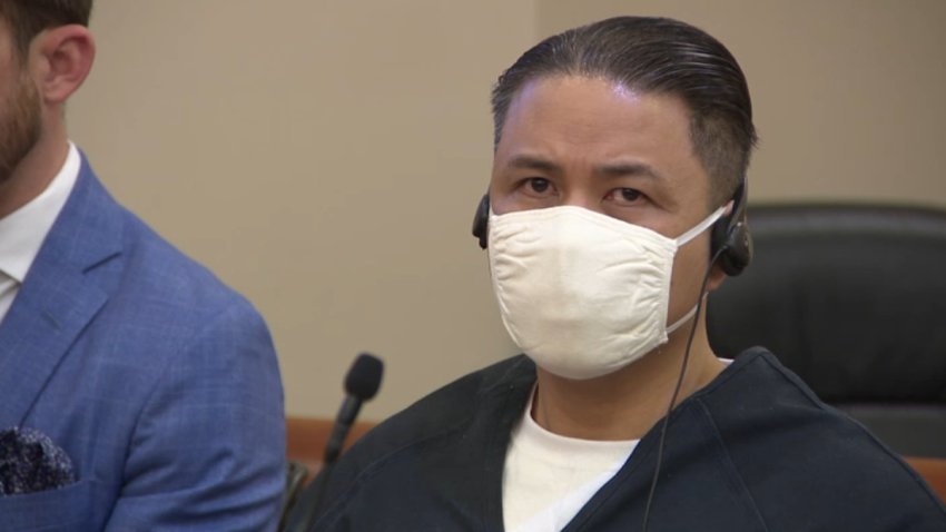Judge Enrique Camarena rules against a motion from Larry Millete's defense attorney at a status hearing on January 8, 2024.