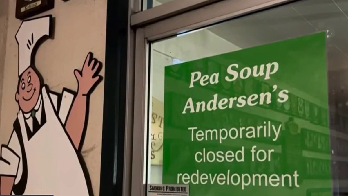 Pea Soup Andersen’s restaurant in Buellton temporarily closed NBC 7