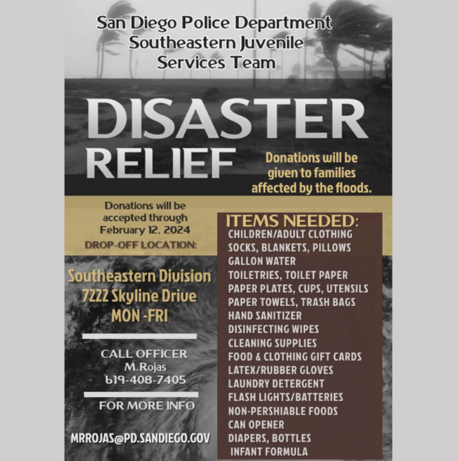 How to donate or volunteer to help San Diego flood victims NBC 7 San