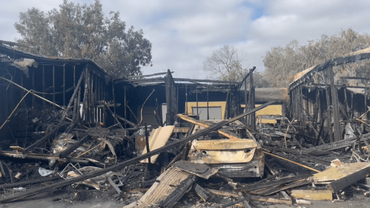 Homeless woman arrested on suspicion of starting garage fire at El