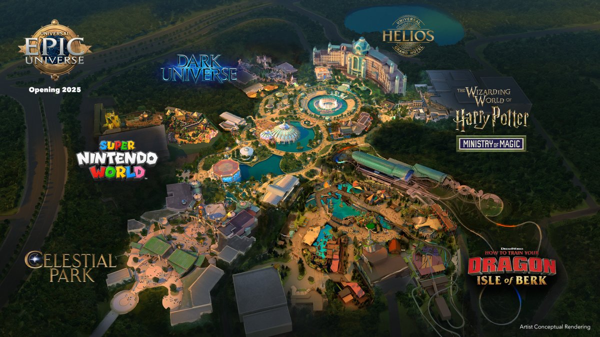 Watch a sneak peek at Universal's new Epic Universe theme park – NBC 7 San Diego - Vimarsana News