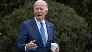 U.S. President Joe Biden departs the White House in Washington, D.C., for the Walter Reed National Military Medical Center for his routine annual physical on Feb. 28, 2024.