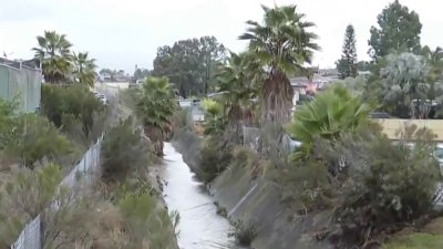 Keeping an eye on the flood channel through Rolando