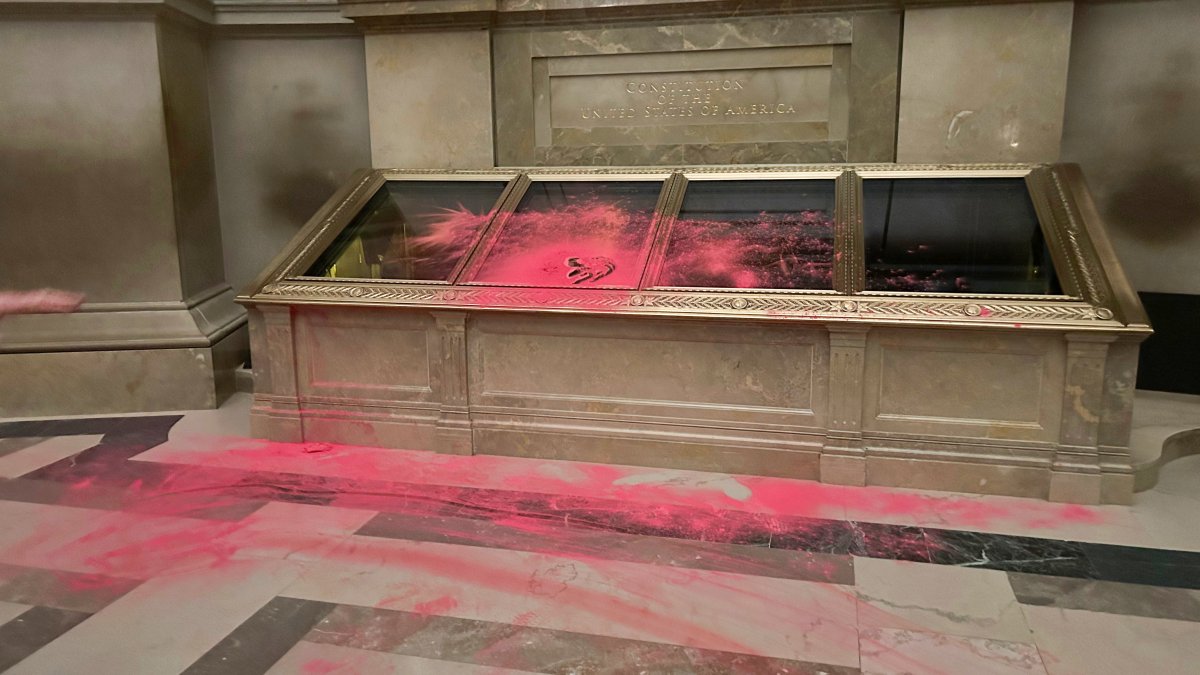 National Archives close after red powder dumped on Constitution display – NBC 7 San Diego - Vimarsana News