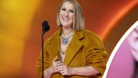 Celine Dion harmonizes with Sonyae Elise in Grammys behind-the-scenes video