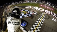 Daniel Suarez edges Blaney, Busch in thrilling 3-wide finish to claim Cup Series win at Atlanta