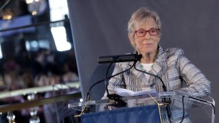 New York, NY - May 17: Professor Emerita of Pediatrics at Albert Einstein College of Medicine and The Lizette H. Sarnoff Award recipient Ruth L. Gottesman, Ed.D. speaks on stage during the Spirit of Achievement Luncheon held at The Rainbow Room on May 17, 2016 in New York City.