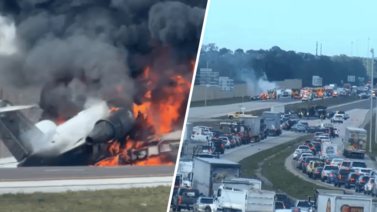 Jet bursts into flames after crashing into car on I-75 in Naples, killing 2 – NBC 7 San Diego - Vimarsana News
