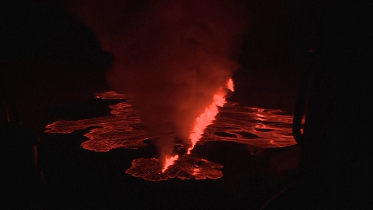 Volcano in Iceland erupts for the third time in less than a year – NBC 7 San Diego