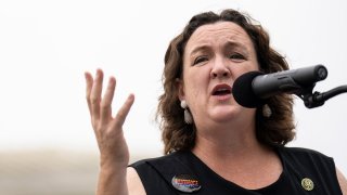 Democratic Senators Join Rally Calling For Ethic Reforms For The Supreme Court