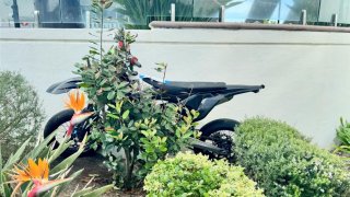 The stolen motorcycle was reported to Coronado Police on Saturday.