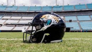 Jaguars helmet