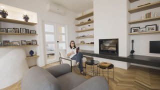 Meredith Tabbone says she’s never done a renovation project like this before, but she was inspired by the work of her father, who was an architect.