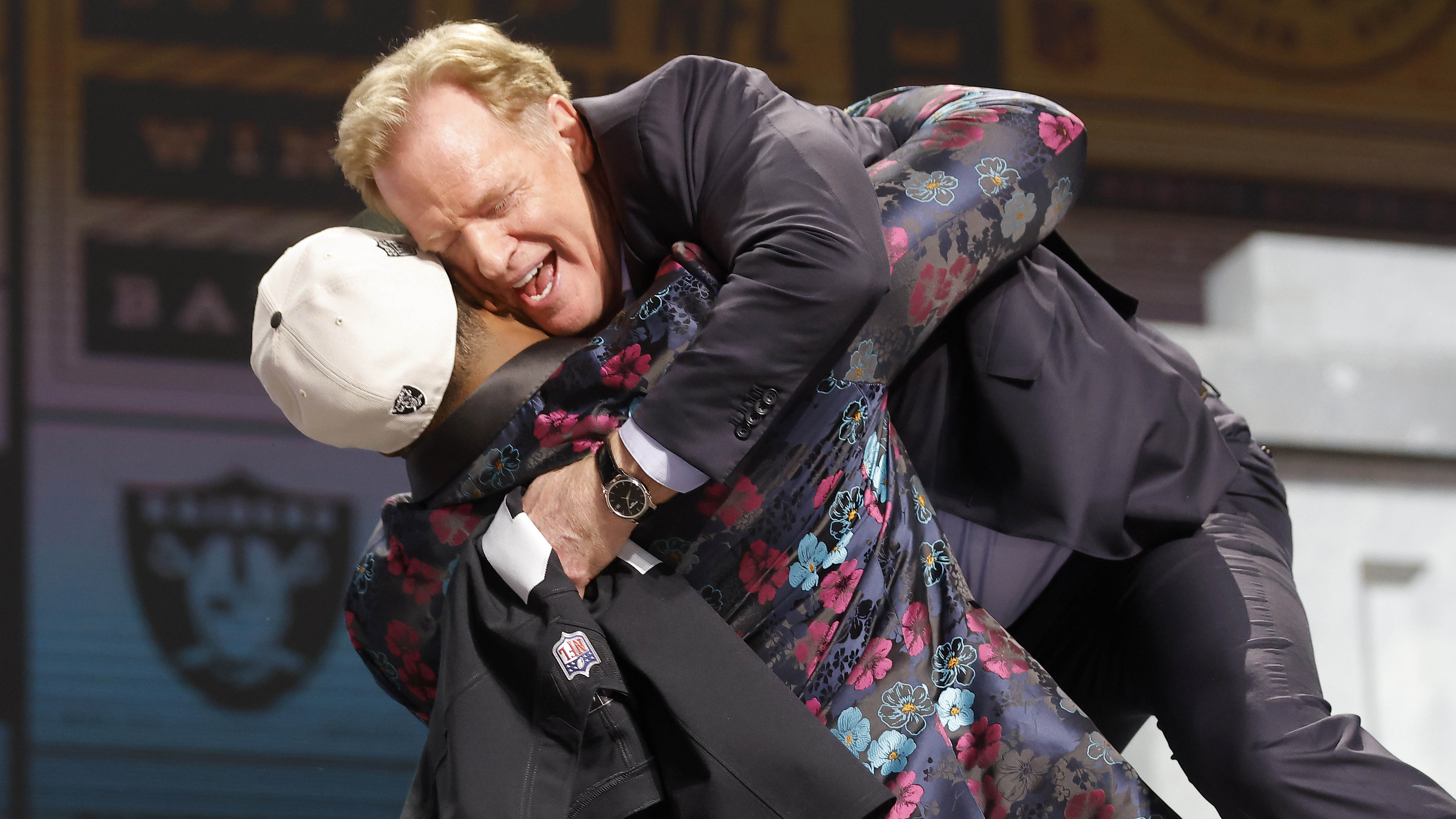 No hugs? Here's why Roger Goodell's draft-day tradition might not
happen in 2024