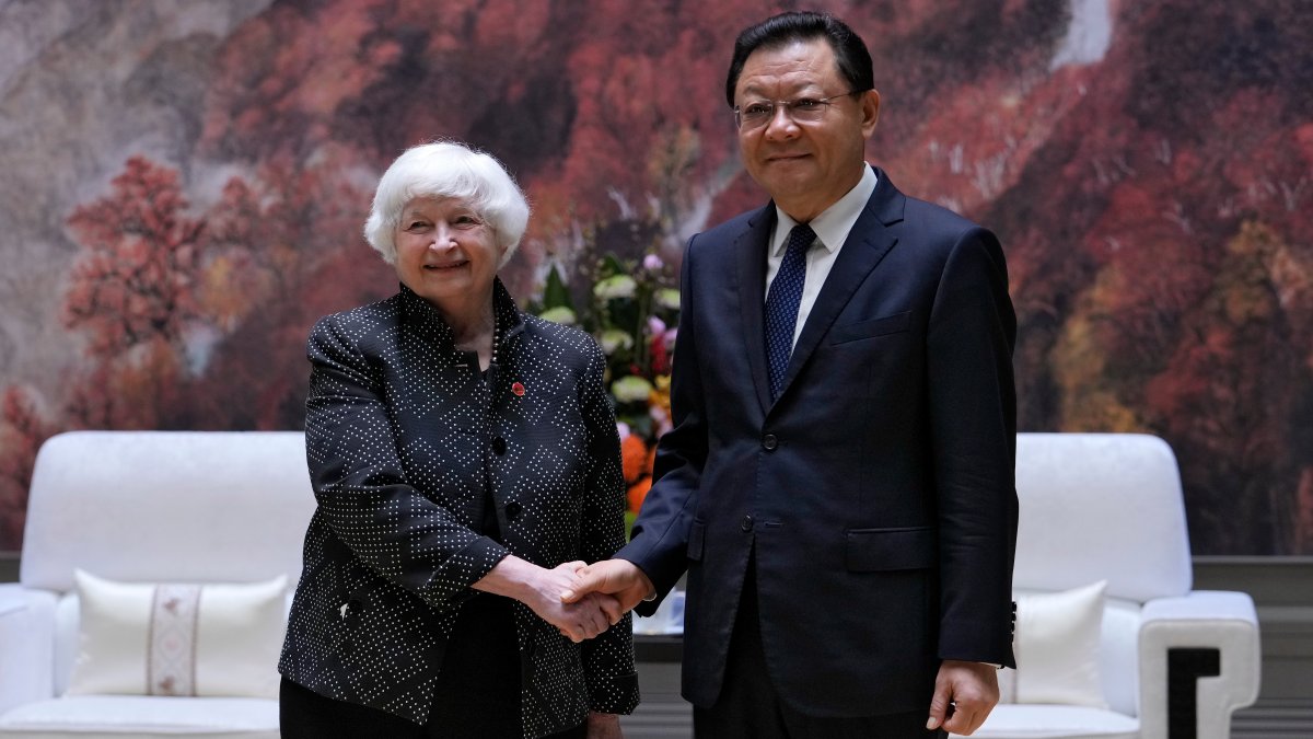 Treasury Secretary Janet Yellen begins China visit – NBC 7 San Diego