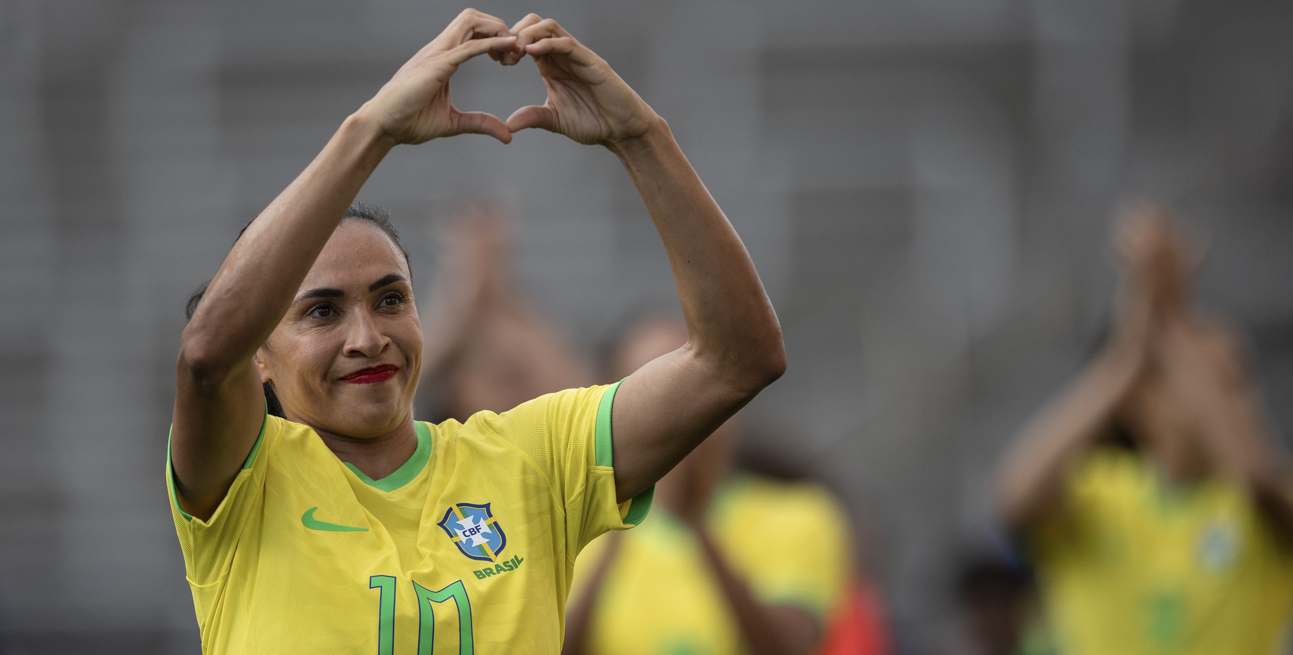 Brazilian soccer legend Marta says 2024 will be last with national
team