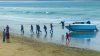 Group seen running from beached boat in Carlsbad to waiting getaway vehicle