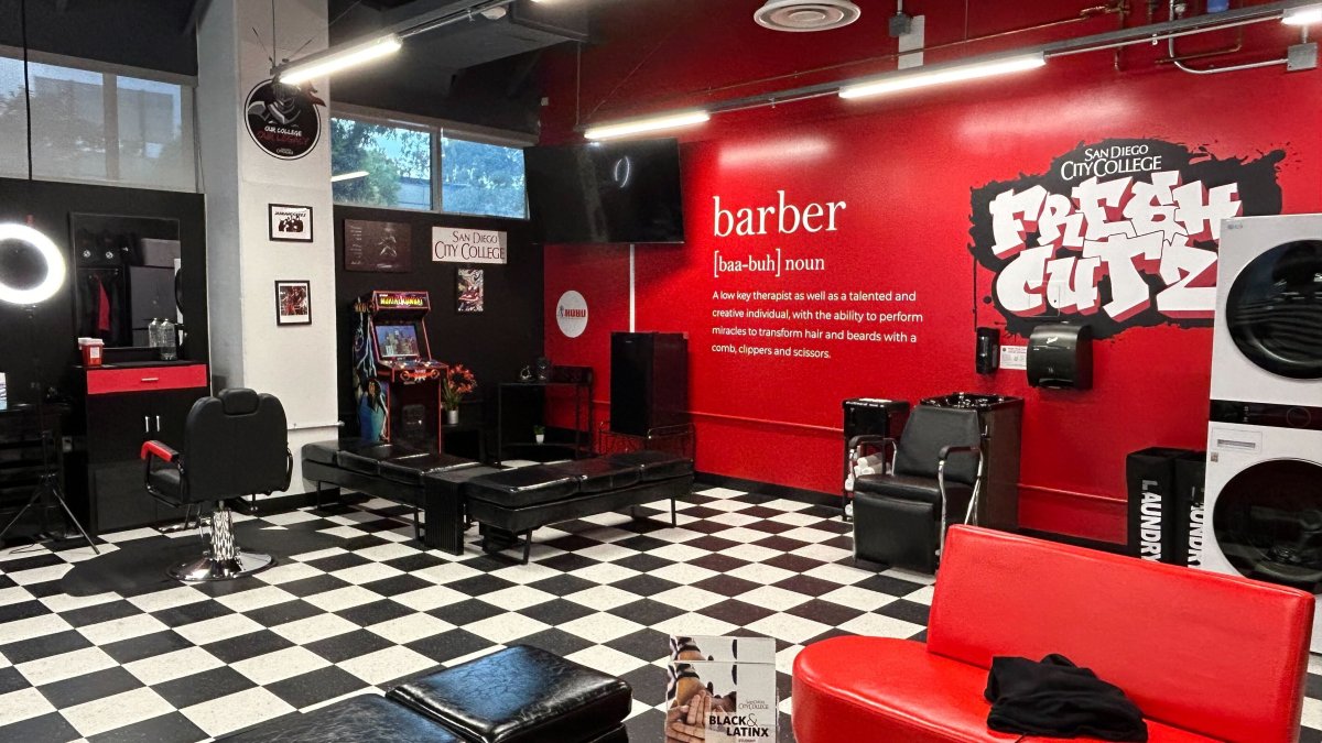 New barbershop at San Diego City College helps students be a cut above ...