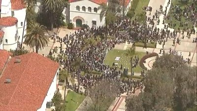 SDSU students walk out to join other US college demonstrations against the Israel-Hamas war