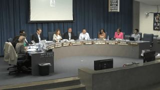 The San Diego Unified School District Board unanimously adopted an Arab American Heritage Month resolution on April 16, 2024.