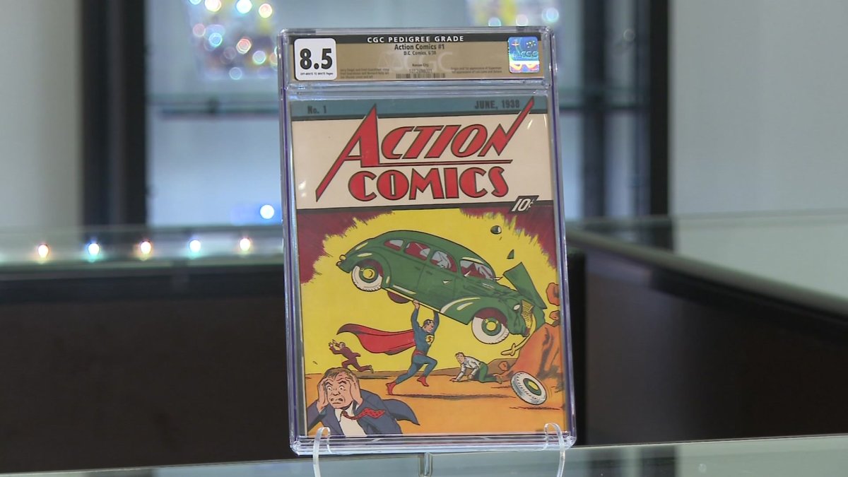 First comic book to introduce Superman sold for $6 million – NBC 7 San Diego - Vimarsana News