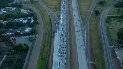 Pursuit crash that left 1 dead on southbound I-15 causes major traffic ...