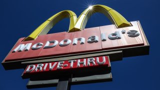 FILE -- McDonalds located on Santa Monica Blvd in Los Angeles on April 1, 2024.