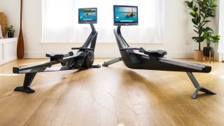 Hydrow fitness rowing machines.