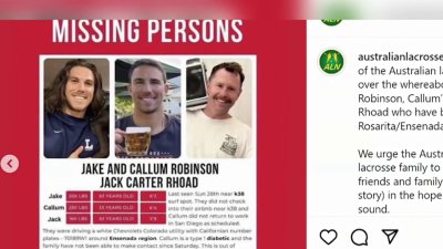 Police find tents of missing Australian brothers, San Diego man surfing in Mexico