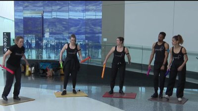 ‘Drumatix' performers put on a show for travelers at San Diego International Airport