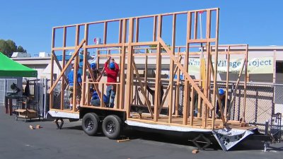 North County kids build tiny homes for homeless veterans