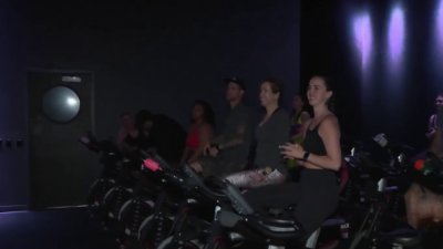 Nonprofit spin class works to end mental health stigma