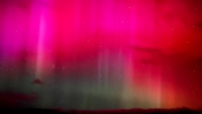 Northern lights put on a show during geomagnetic storm