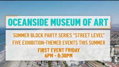 Oceanside Museum of Art's street level event series