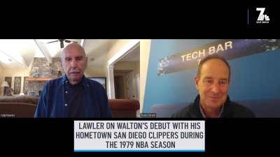NBC 7 talks to Ralph Lawler, Bill Walton's best friend and former broadcast partner