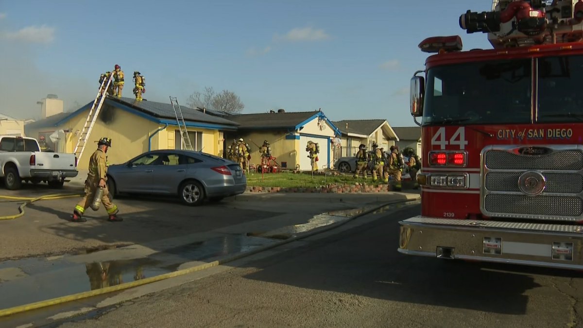 Mira Mesa house fire injures 1 person – NBC 7 San Diego