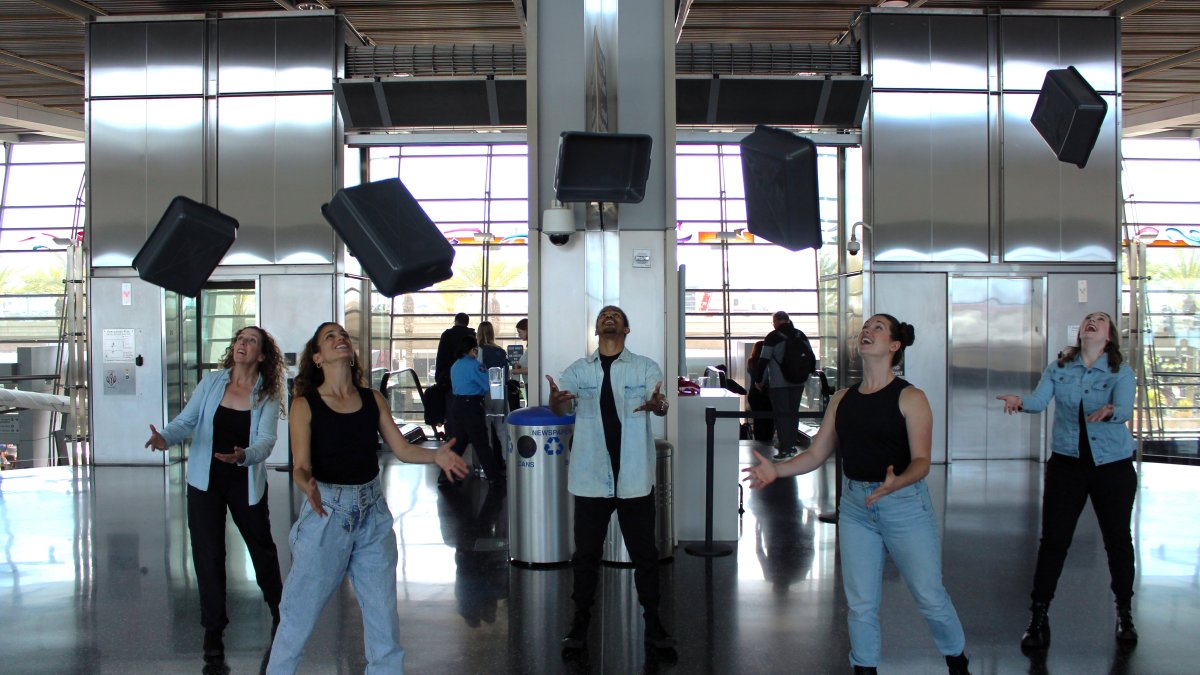 Dance and percussion group puts on a show for travelers at San Diego International Airport - Vimarsana News