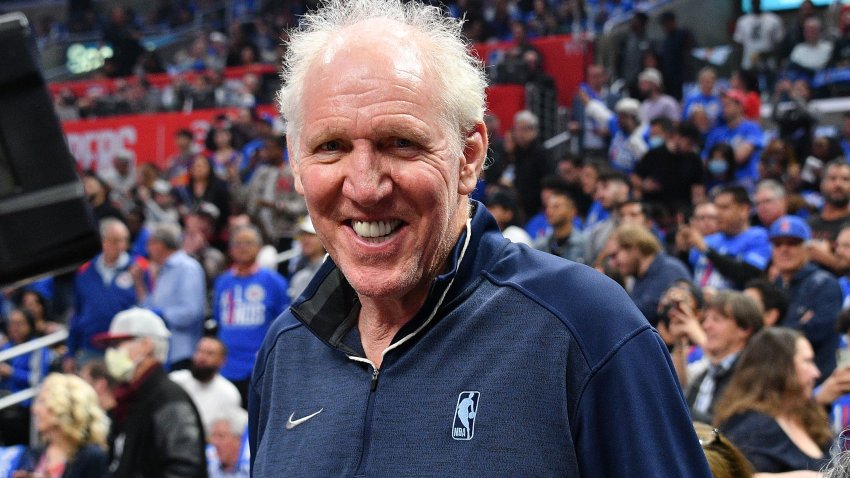 LOS ANGELES, CALIFORNIA – APRIL 20: Bill Walton attends a basketball game between the Los Angeles Clippers and the Phoenix Suns at Crypto.com Arena on April 20, 2023 in Los Angeles, California. (Photo by Allen Berezovsky/Getty Images)